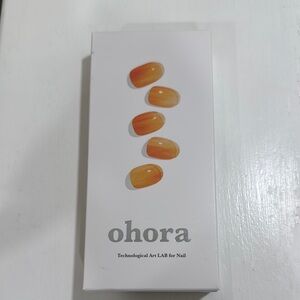 Ohora Orange Nail Art Set